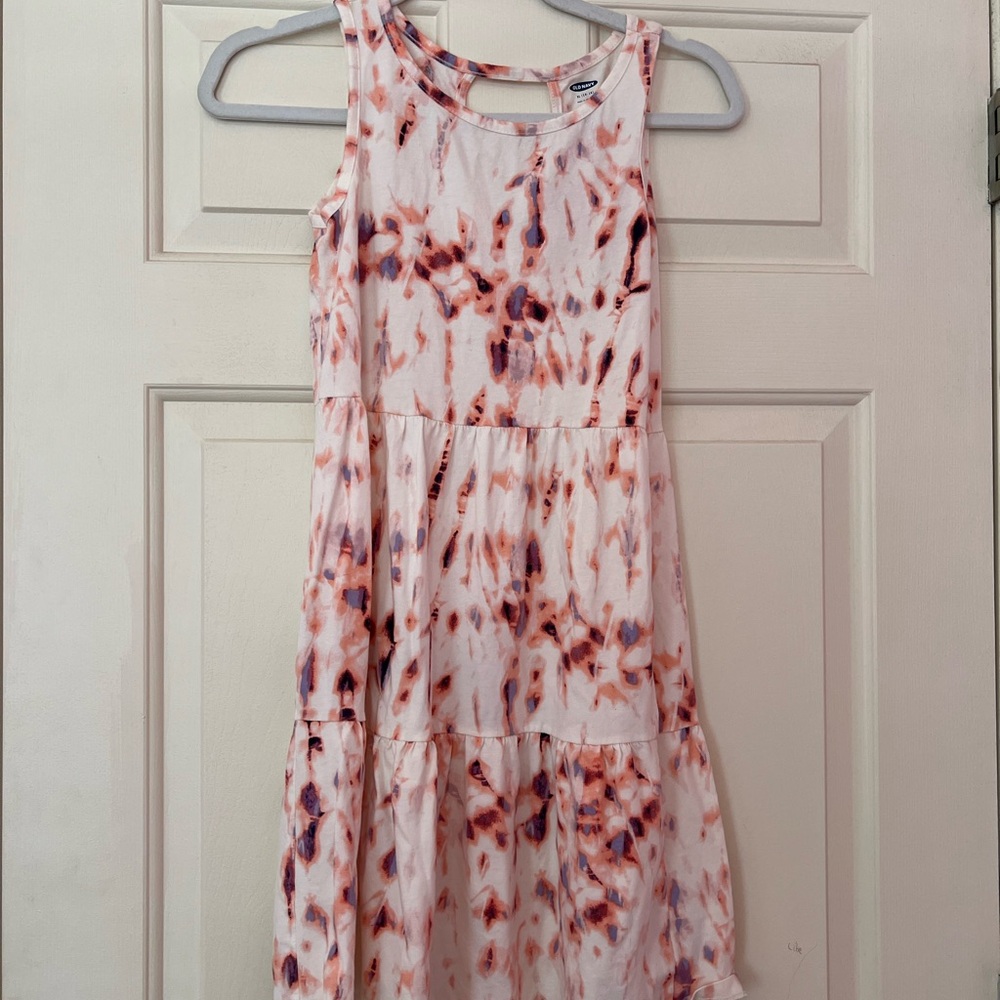 Girls Old Navy Red and White Halter Sundress